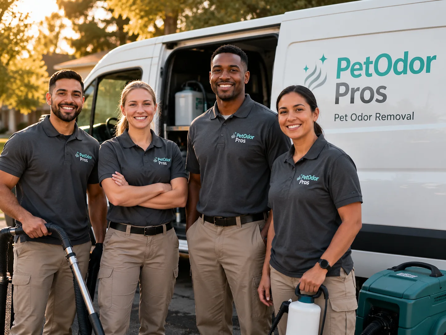 Pet Odor Removal team serving Exeter, CA
